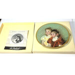 Mary Cassatt Limited Edition Plate "Young Girls"
